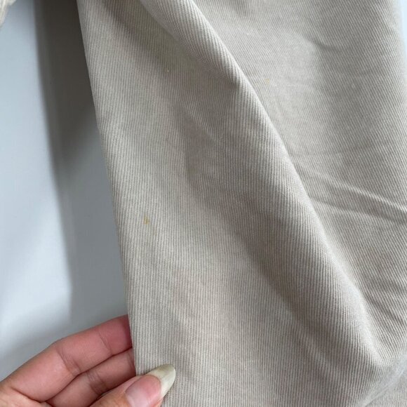 NWT LOFT Modern Straight Corduroy Low Rise Pants Womens 24P Classic Neutral - Picture 10 of 11